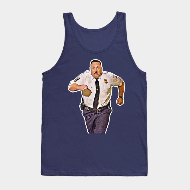 Paul Blart Meme Design Tank Top by DankFutura